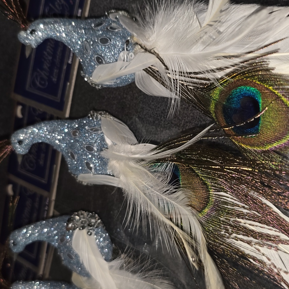 π²CHRISTMAS PEACOCK DECORATION π²π²π²π²π²π²π²π²π²π²π²π²π²π²π²π² - Picture 5 of 8